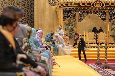 Princess Azemah Bolkiah of Brunei wedding to Bahar ibni Jefri Bolkiah
