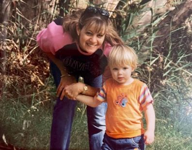 Lauren (pictured as a child) describes her mother as 'selfless.'