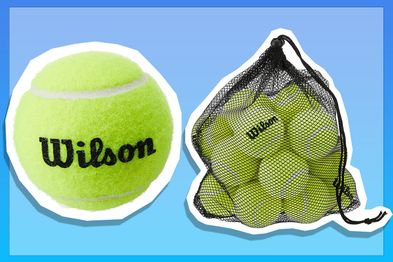 9PR: Wilson Pressureless Practice Tennis Balls, 18 Pack