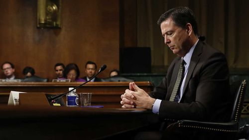 Sacked FBI Director James Comey. (AAP)