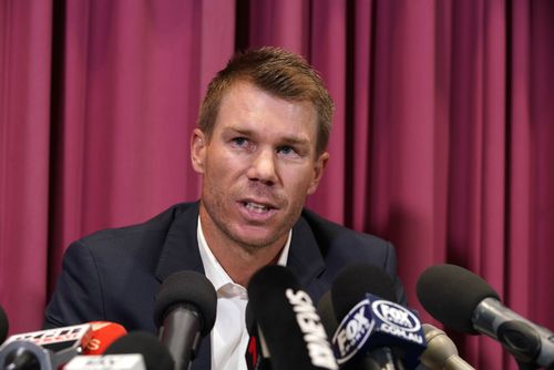 David Warner has kept a low profile since his cricket ban. (AAP)