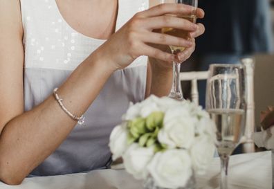 guests steals or repurposes wedding flowers
