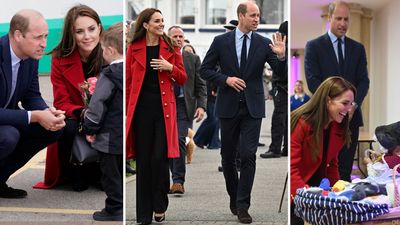 William and Kate make first visit to Wales as Prince and Princess