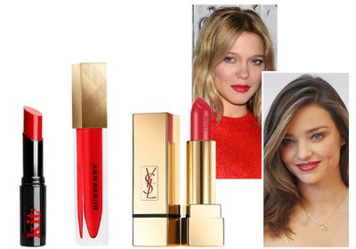 #3 Give some lip with a fiery red pout