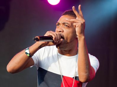 Rapper, Wiley, performs on stage, Fusion Festival 2013, Birmingham, England.