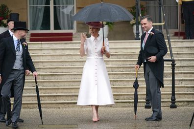 Zara Tindall during the Sovereign's Garden Party at Buckingham Palace