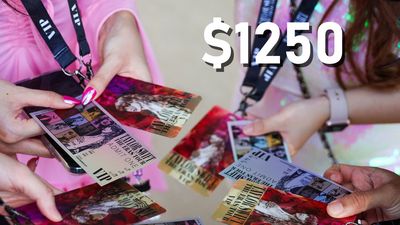 $1250: How much some fans paid for VIP tickets