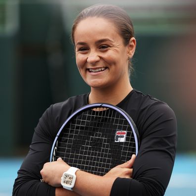 Ash Barty during the 2022 Australian Open.