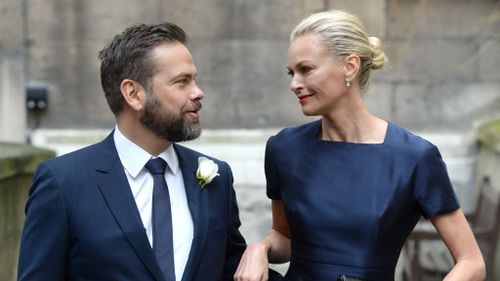 Lachlan and Sarah Murdoch. (AAP)
