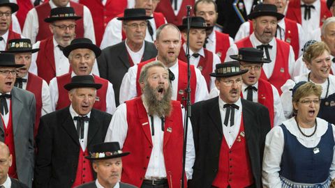 Yodelling is a beloved national pastime in Switzerland.