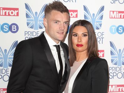 Jamie Vardy and Rebekah Vardy