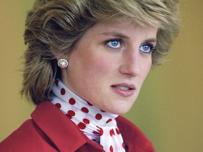 Princess Diana at a fair in 1986.