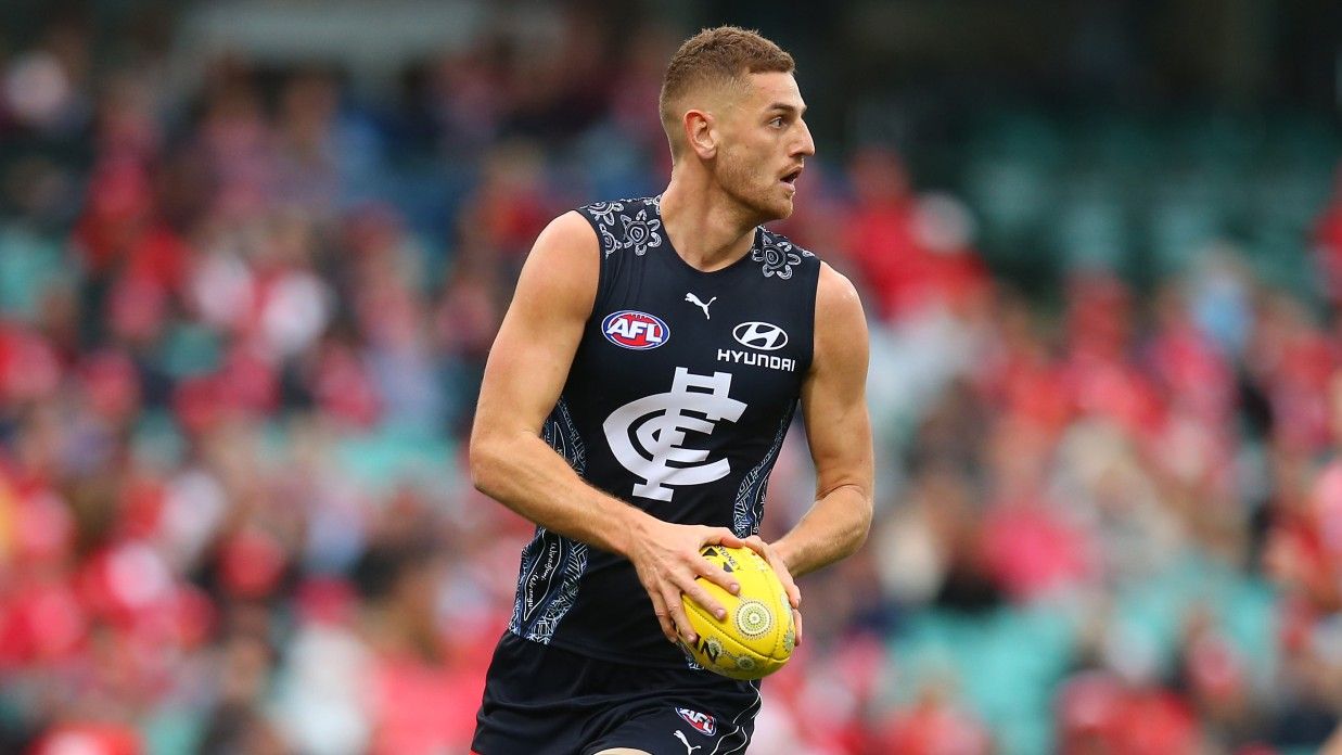 'Blue' brewing between AFL and Carlton over Liam Jones compensation in vaccination twist