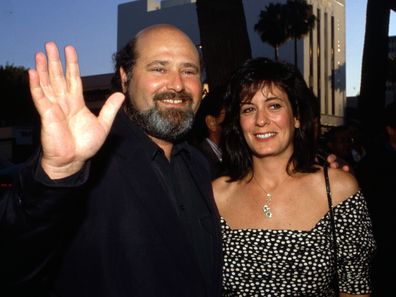 Rob Reiner and Michele Singer at the premiere of When Harry Met Sally on July 13, 1989 
