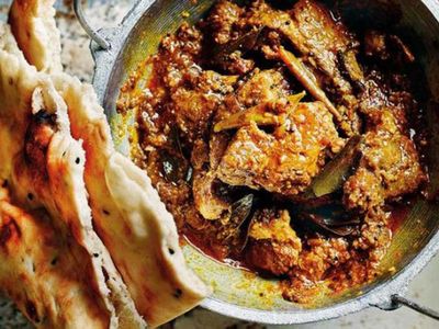 Slow cooked pork curry