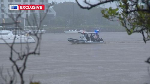 Police will resume a search for a missing yachtsman in the Brisbane River at first light tomorrow.