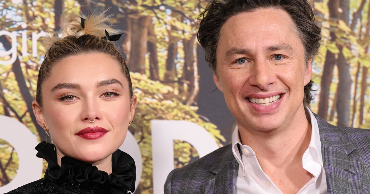 Florence Pugh reveals toll of defending age gap romance with actor Zach Braff