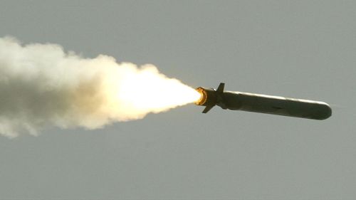 A Tomahawk missile. (Getty Images)