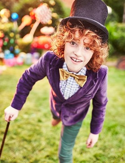 Willy Wonka from Charlie and The Chocolate Factory is fun for little boys - you just need a cane, sunnies, top hat and jacket. You can buy a kids Willy Wonka costume <a href="https://www.blossomcostumes.com.au/roald-dahl-willy-wonka-boys-costume.html" target="_blank" draggable="false">here</a>