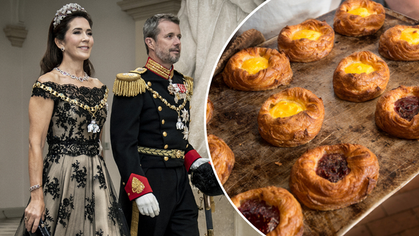 Princess Mary, Prince Frederik, Danish pastries