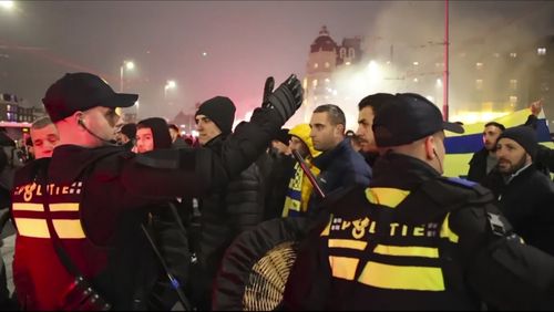 Amsterdam attacks against Israeli football fans