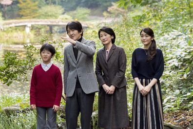 Princess Mako with her family