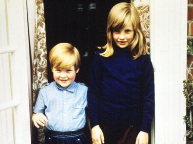 Princess Diana and Earl Spencer as children.