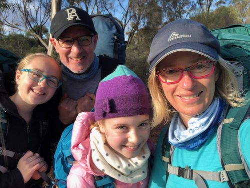 Mr Weatherill was bushwalking with his family at the time. (Facebook)