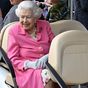 Queen Elizabeth attends Chelsea Flower Show in stylish buggy