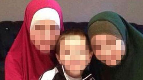 Three of Sharrouf's children, pictured here in Syria.