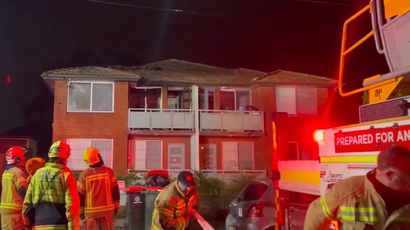 Fire destroys unit in south west Sydney | Nine.com.au