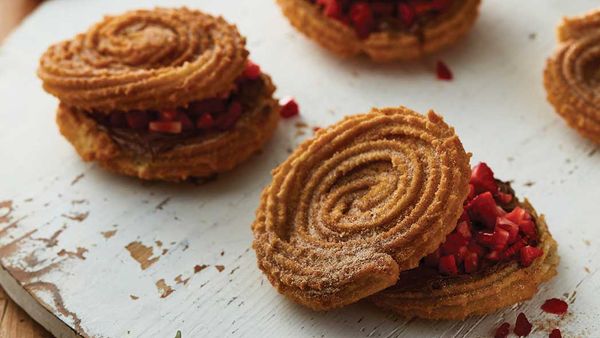 Nutella churros. Courtesy of Delicious Creations with Nutella