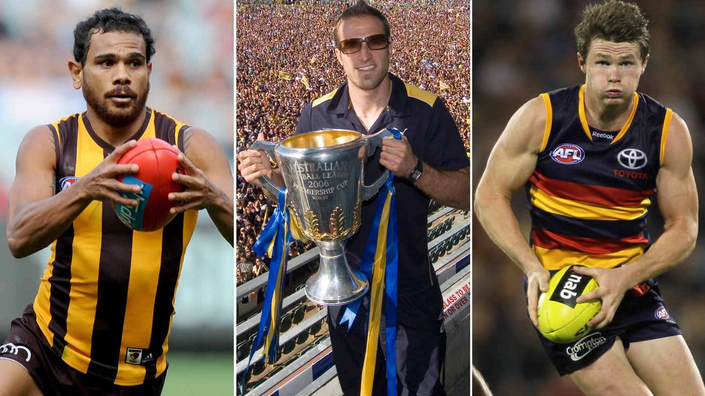 The best first round picks in AFL Draft history, headlined by Luke Hodge