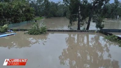 Floods damaged Erma Crane's home in March 2021.