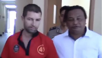 Accused drug trafficker Felix Dorfin (left) has escaped from an Indonesian jail.