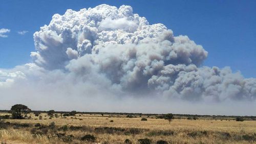 Emergency bushfire warning downgraded in WA's Goldfields-Esperance region