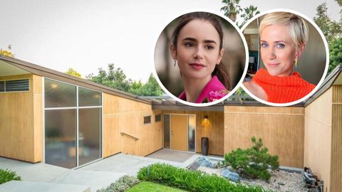 Lily Collins has purchased a heritage-protected modernist California home from Kristen Wiig.