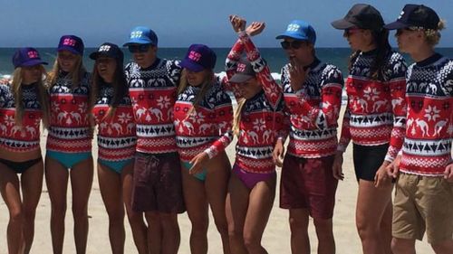 All the profits made through the sale of the rash vest will go to the Cancer Council Queensland to fight skin cancer. (Kozii Swimwear)