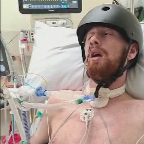 Danny, 28, who is originally from the UK, was attacked outside a train station in Perth in September 2021 and suffered a catastrophic brain injury.