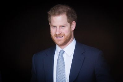 Prince Harry, Duke of Sussex hosts the Rugby League World Cup 2021 draws for the men's, women's and wheelchair tournaments at Buckingham Palace on January 16, 2020 in London, England. (Photo by Samir Hussein/WireImage) 