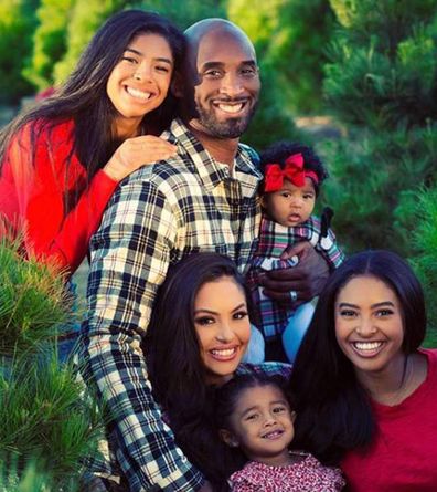 Vanessa Bryant, Kobe Bryant, daughters Gianna, Natalia, Bianka, Capri