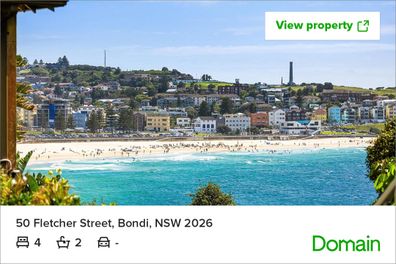 Real estate property Domain Sydney auction view beach 