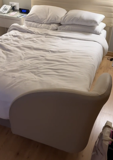 Richard Branson's hotel bed of the future