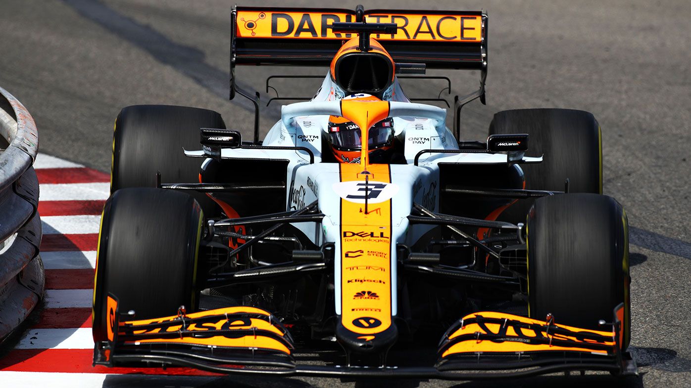 Daniel Ricciardo on the way to 12th place at the Monaco Grand Prix.