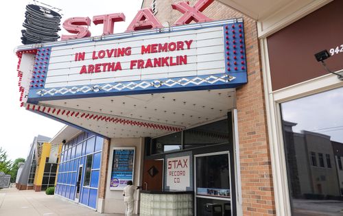 Stax Museum remembers Aretha Franklin. Stax is just a short distance away from the home where Aretha Louise Franklin was born.