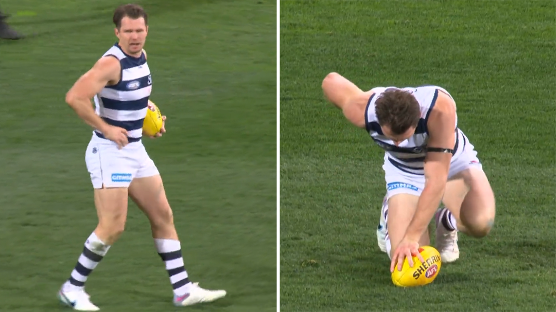 'He couldn't move': Cats skipper Patrick Dangerfield rushed to hospital after playing through pain