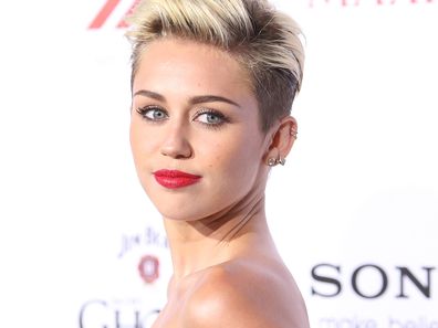 Miley Cyrus arrives at the Maxim 2013 Hot 100 Party held at Vanguard on May 15, 2013 in Hollywood, California.