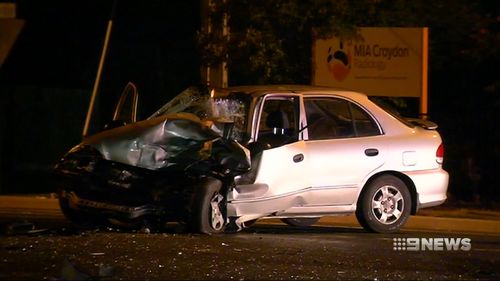 Ms Patten was taken to hospital in a serious condition following the crash. (9NEWS)