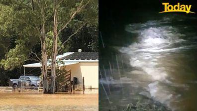 Justin Schooneman southeast Queensland floodwaters weather