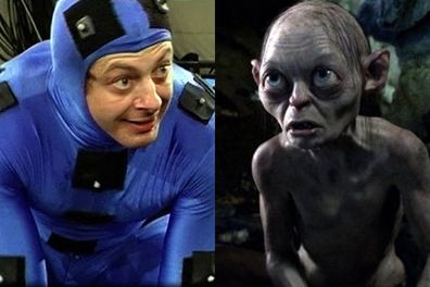 <b>Where you know him from…</b><br/>Any Serkis played Gollum in <i>Lord of the Rings</i> and <i>The Hobbit</i>! As well as the eerily lifelike Caesar in <i>Dawn of the Planet of the Apes</i>.<br/><br/><b>Who he could play in <i>Star Wars</i>…</b><br/>He's so experienced at motion capture roles that he's probably playing any one of the many random forms of aliens in the <i>Star Wars</i> universe. But TheFIX think he'd make an adorable Yoda. *Fingers crossed" he won't be reimagining the awful Jar Jar Binks!<br/><br/>(Images: Capturing Gollum for <i>LOTR</i> / Warner Bros)